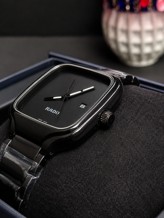 Rado Matte Black Square Dial