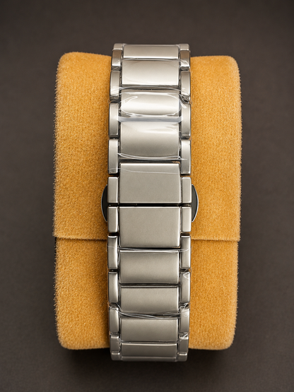RD Matte Silver Square Dial
