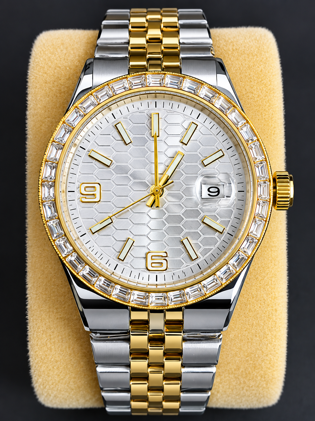 Two-Tone Gold & Silver Watch