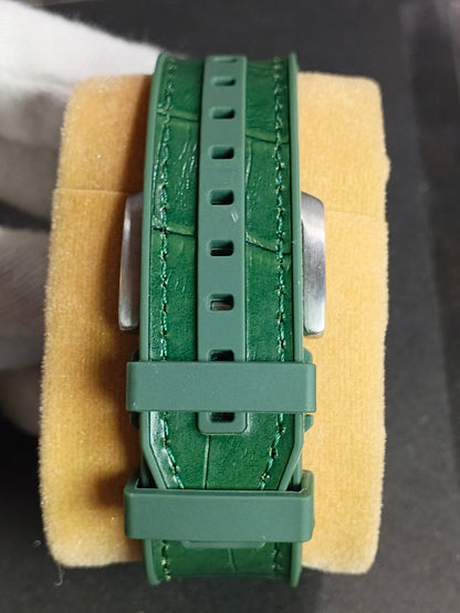 Vanguard - Green Hybrid Rubber Strap
