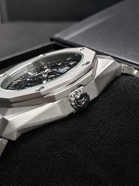 Diamond Cut Heavy Watch