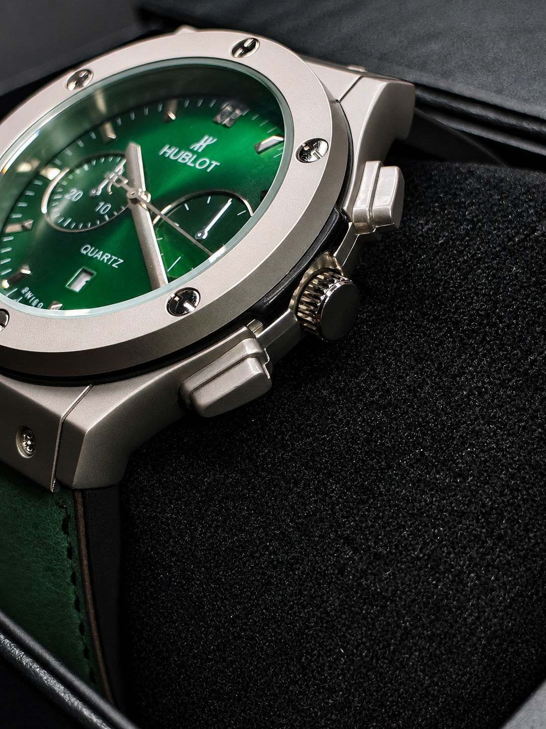 Classic Fusion Chronograph - Sunray Green Dial