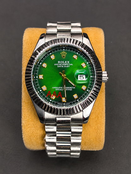Rolex Oyster Date Just Silver