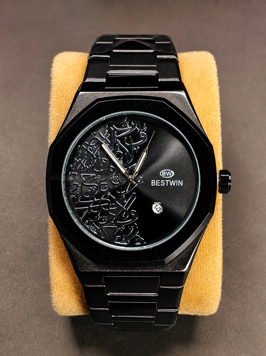 BESTWIN Arabic Calligraphy Matte Black Dail
