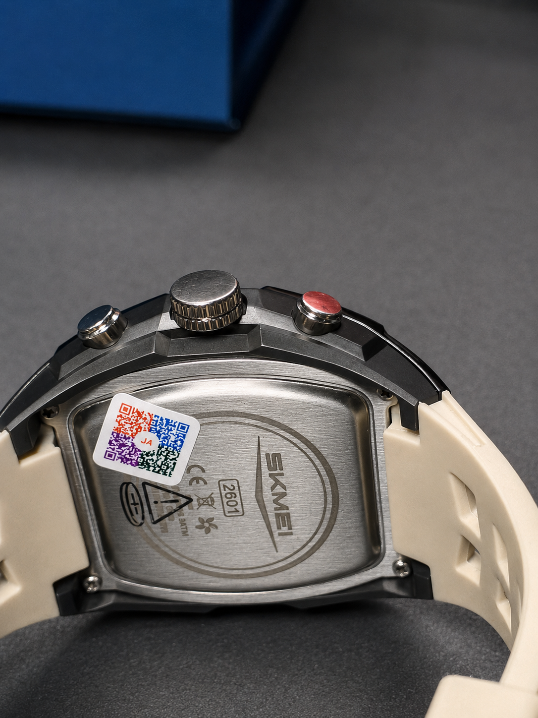 Dual Display Digital-Analog - Black Dial