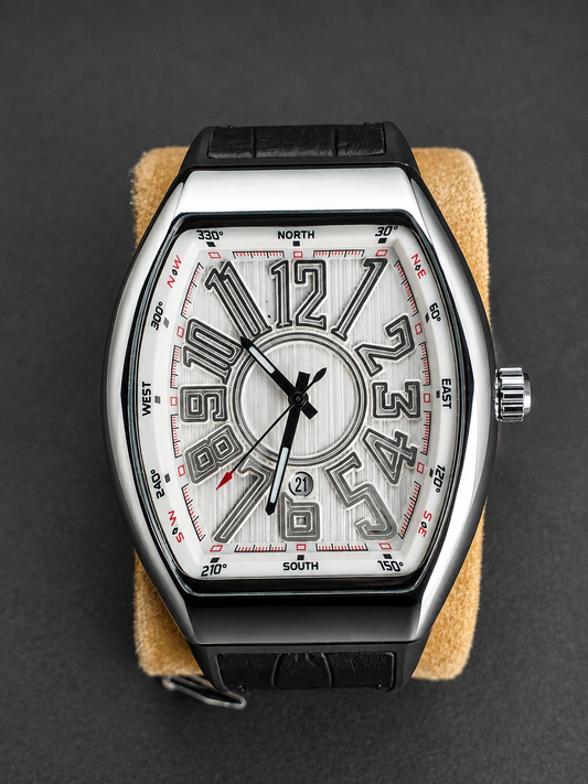 Vanguard - Black Hybrid Rubber Strap